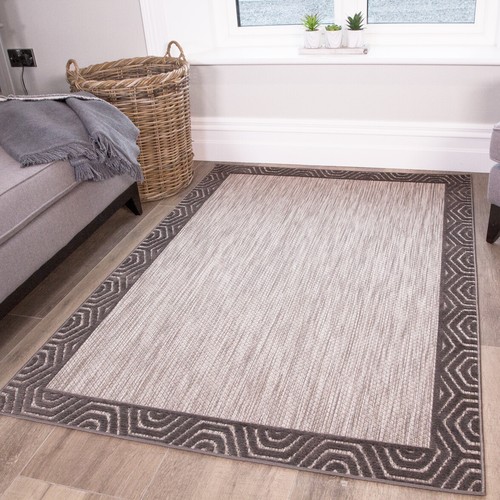 Alfombra moderna pequeña grande gris suave sin cobertizo geométrica tradicional de sala de estar - Imagen 14 de 40