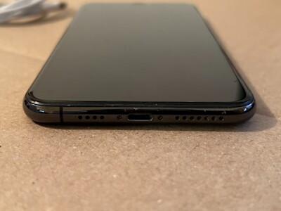 Apple iPhone 11 pro max 256GB Space Gray unlocked A2161 READ ios