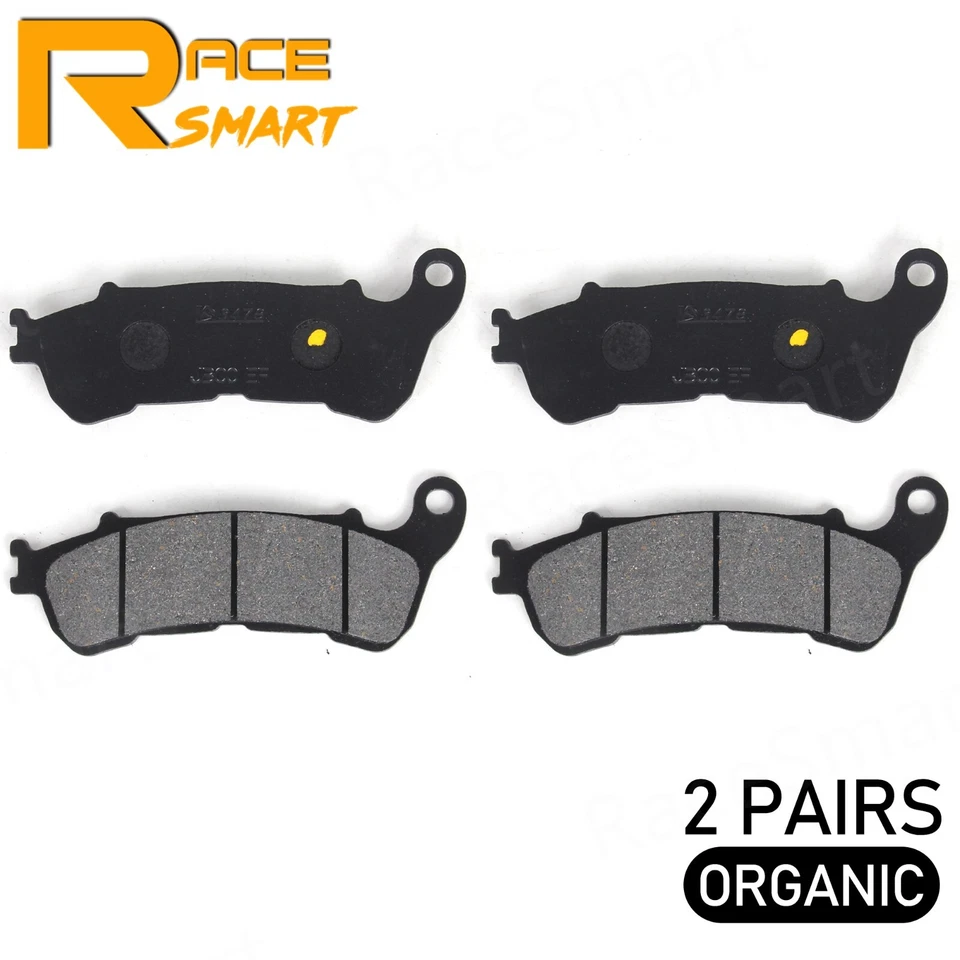 Rotores de disco de freno delantero y pastillas de freno para Honda CB 1000 R CB1000R ABS 2009-2014 Foto 3 de 4