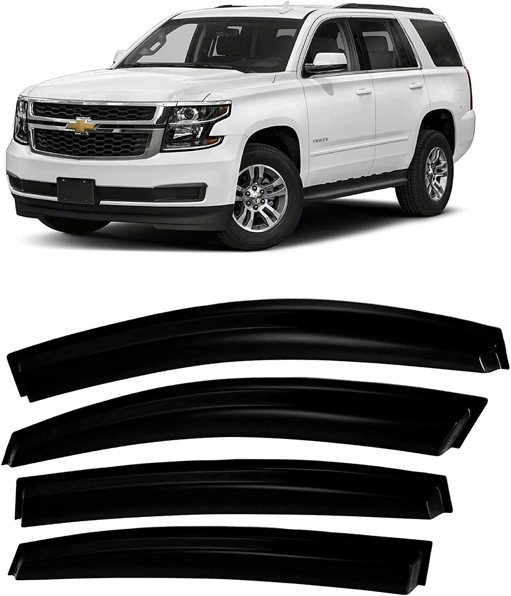 Window Visors Rain Guards For Chevy Tahoe/GMC Yukon/Cadillac Escalade 2000-2006