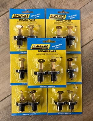 Seachoice Deck And Baitwell Plug, 1/2 In. Brass, 2 Count (Pack Of 1) : Boating Plumbing Fittings - Foto 8