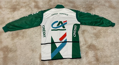 VESTE Thermique Vintage Vélo crédit Agricole VESTE Thermique Vintage Vélo crédit Agricole