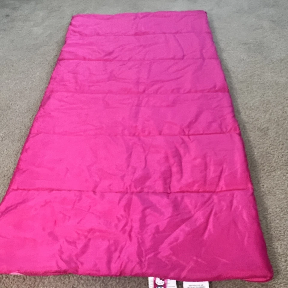 Saco de Dormir Infantil HELLO KITTY Sanrio 2015 Rosa Flores Niños Talla Foto 4 de 4