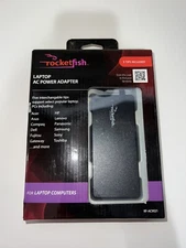 Rocketfish RF-AC9021 Laptop AC Power Adapter W/ 5 Interchangeable Tips