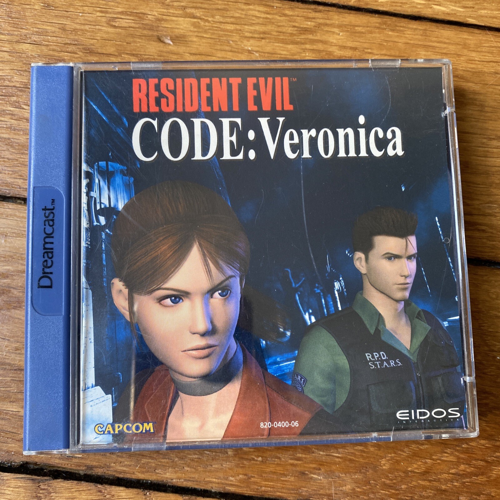 Jeu Resident Evil Code Veronica Sega Dreamcast