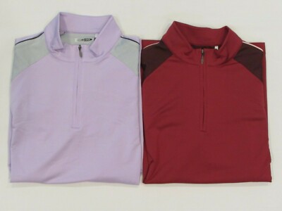 NEW LADIES  ADIDAS GOLF CLIMACOOL SHORT SLEEVE MOCK SHIRT, PICK A COLOR SIZE MED