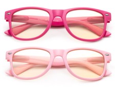 Girls Blue Light Blocking Glasses Kids TV Gaming Computer Phone UV 100 