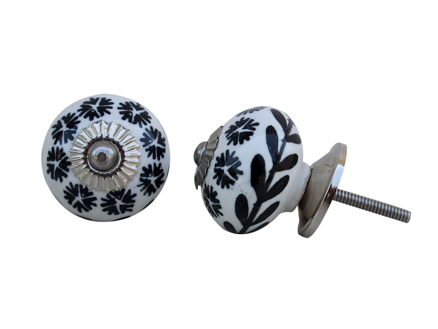 Black White Grey Ceramic Door Knobs China Knobs Porcelain