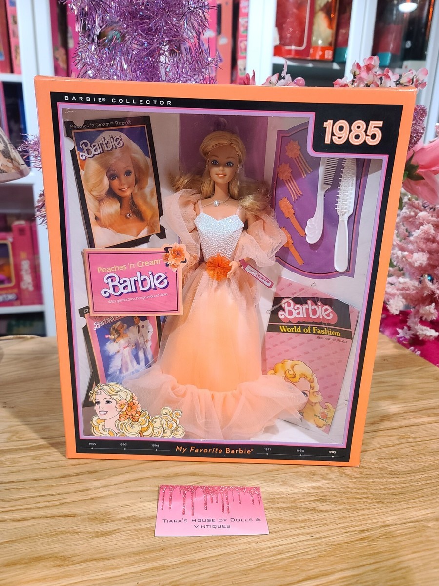 Barbie バービー　マイフェイバリット　1985 ピーチアンドクリーム NEW & RARE! 1985 REPRODUCTION 2009 PEACHES N CREAM BARBIE! | eBay