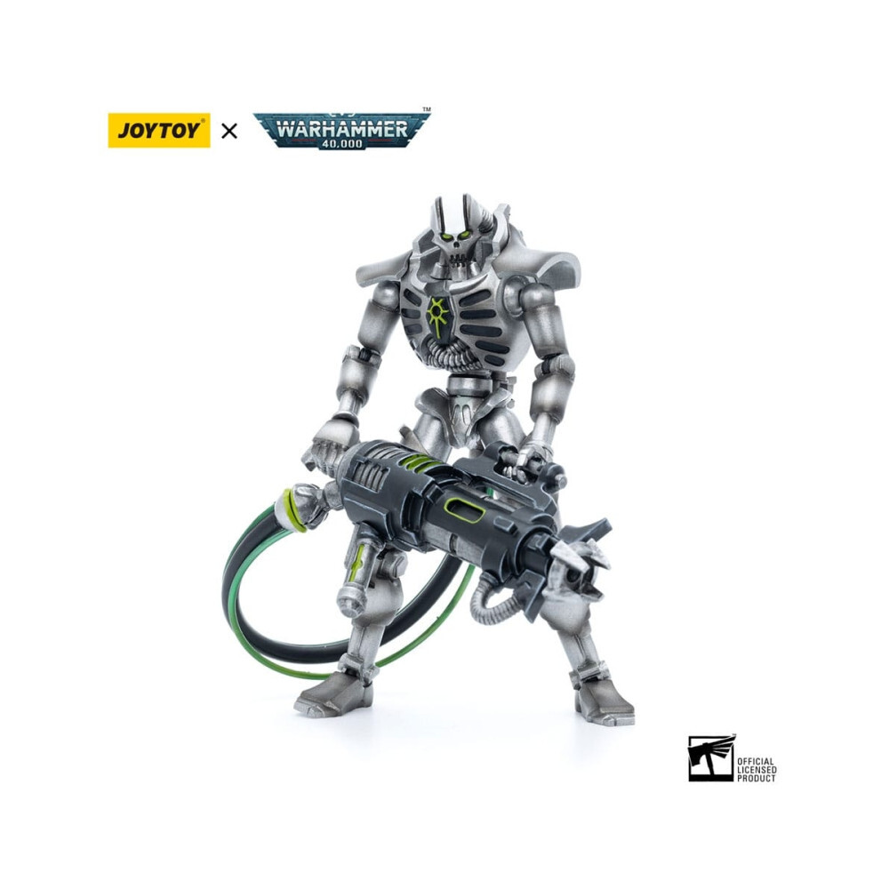 JoyToy Necrons - Immortale della dinastia Sautekh con carabina Tesla 1/18 - Warh