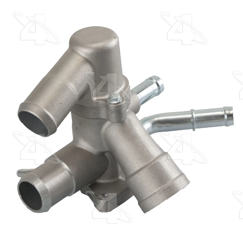 Kit de carcaça de saída de água líquido de arrefecimento do motor 4 estações para 2009-2012 Ford Flex - Imagem 2 de 4