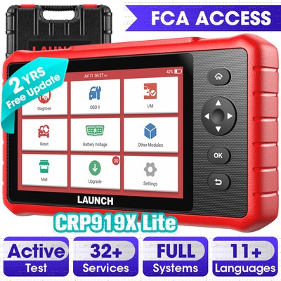 2025 LAUNCH CRP919X Lite Profi KFZ OBD2 Diagnosegerät Auto Scanner TPMS EPB DPF