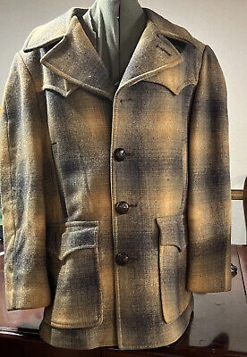 VTG PENDLETON High Grade Western Wear Wool Blanket Coat VTG PENDLETON High Grade Western Wear Wool Blanket Coat
