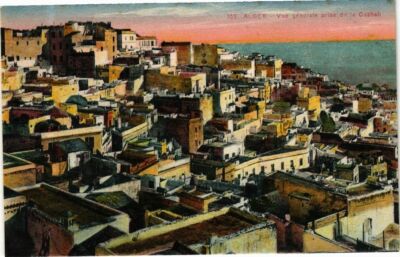 Vue générale prise de la Casbah. Alger (Algérie), vers 1900 Vue générale prise de la Casbah. Alger (Algérie), vers 1900