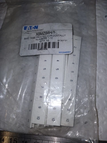 EATON XBMZB8H/1 8MM TAGS 10/PK