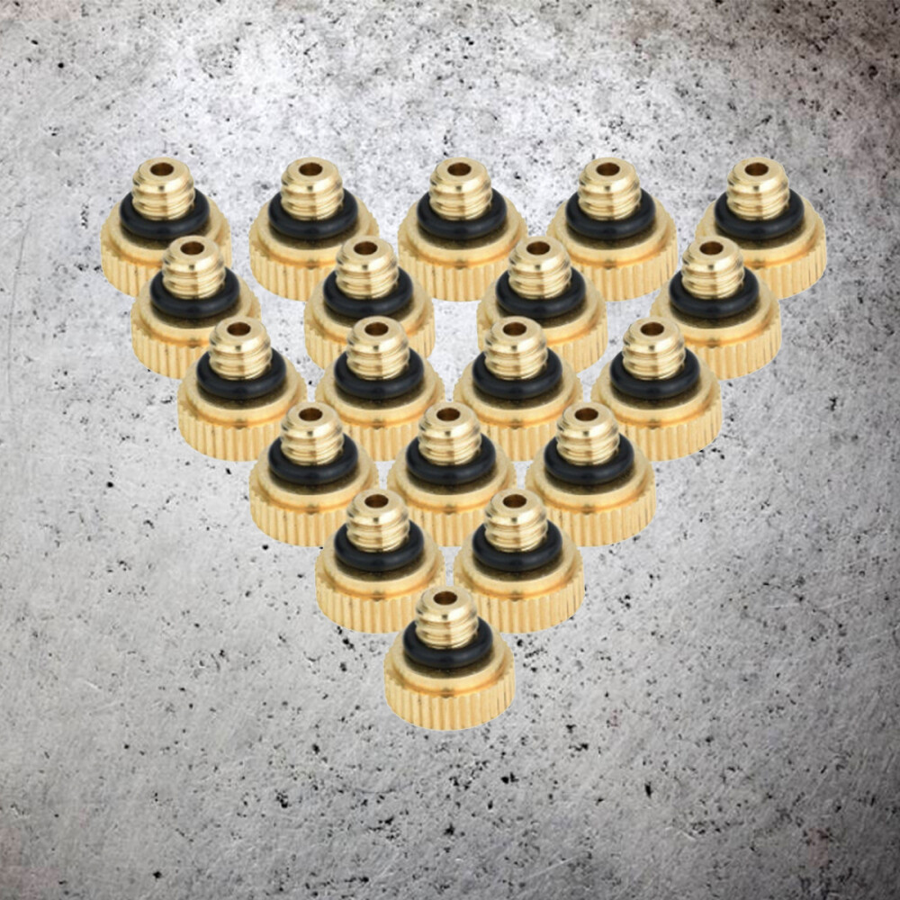 30 Cooling Sprayer Misting Nozzle Tees Garden Water Sprinkler Water