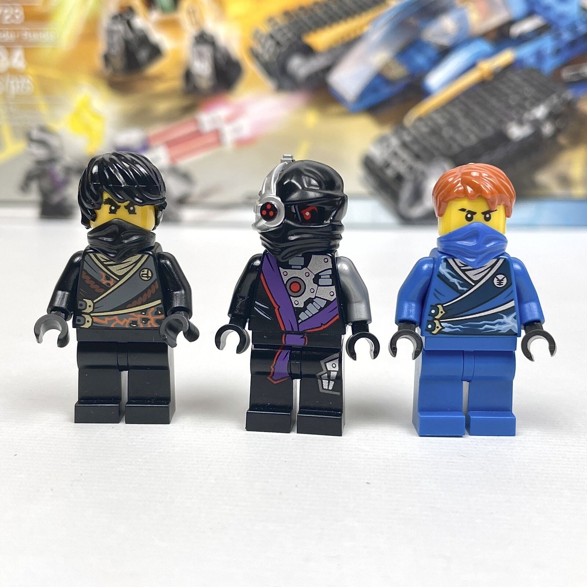 LEGO Ninjago 70723 Thunder Raider 100% Complete Set w/ Figs
