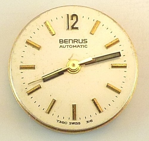 Vintage Benrus 6610 Automatic Wristwatch Movement - Parts / Repair - Picture 6 of 6