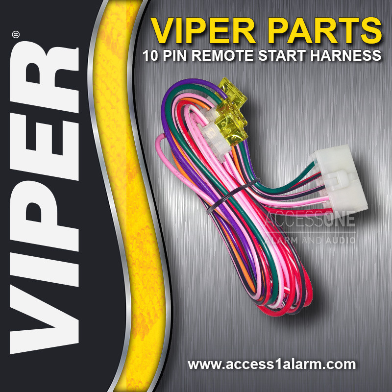 Viper 10-Pin Heavy Gauge Remote Start Harness With Starter