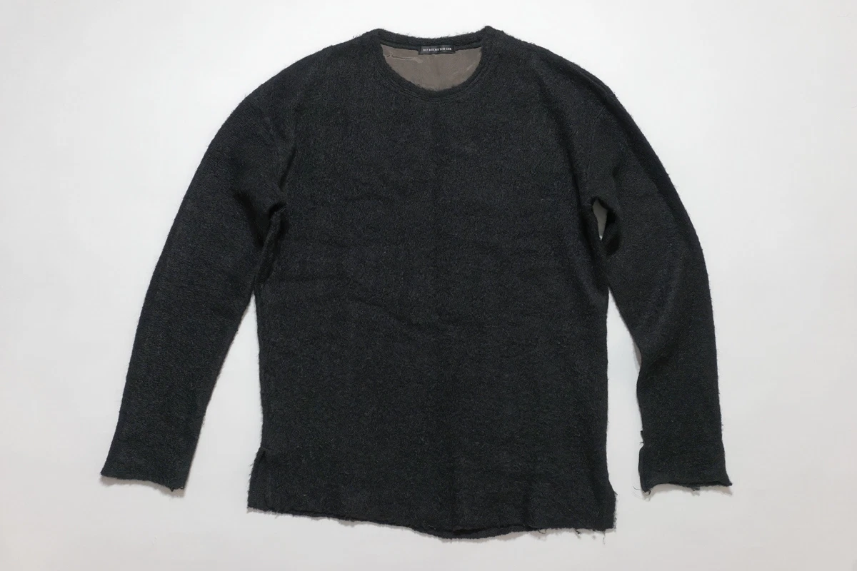DIET BUTCHER SLIM SKIN DBSS Asymmetric Sweater FW16 Chocolate