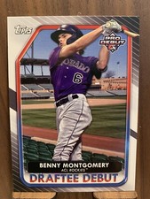2022 Topps Pro Debut - Draftee Debuts #DB-7 Benny Montgomery (RC)