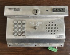 Front Panel with Keypad  Microphone for Doorking 1812 Intercom System