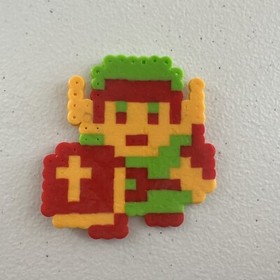 The Legend Of Zelda / Adventure of Link 8-Bit Perler Bead Pixel Art Nintendo NES