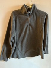 Kirkland Gray Xl Xg Front Neck Zipper High Neck Pullover Jacket