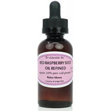 Red Raspberry Seed Oil REFINED Pure Organic Cold Pressed Health Care Skin Care