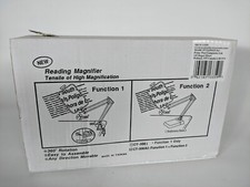 Large size hands free reading magnifier-4 x magnification