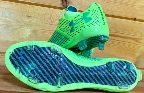 Mens Under Armour Shadow Pro FG Soccer Cleats Size 10 Volt/Green (RARE) - Picture 5 of 5