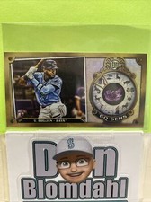 2022 Topps Gypsy Queen GQ Gems Mini Insert #GGM-28 Vidal Brujan Rookie RC Rays