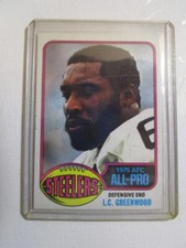 1976 Topps L.C. Greenwood #180 Pittsburgh Steelers