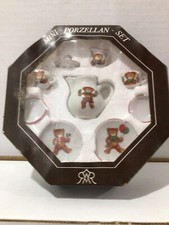 Miniature Germany Miniture Doll Child  s Tea Set Porcelain Router