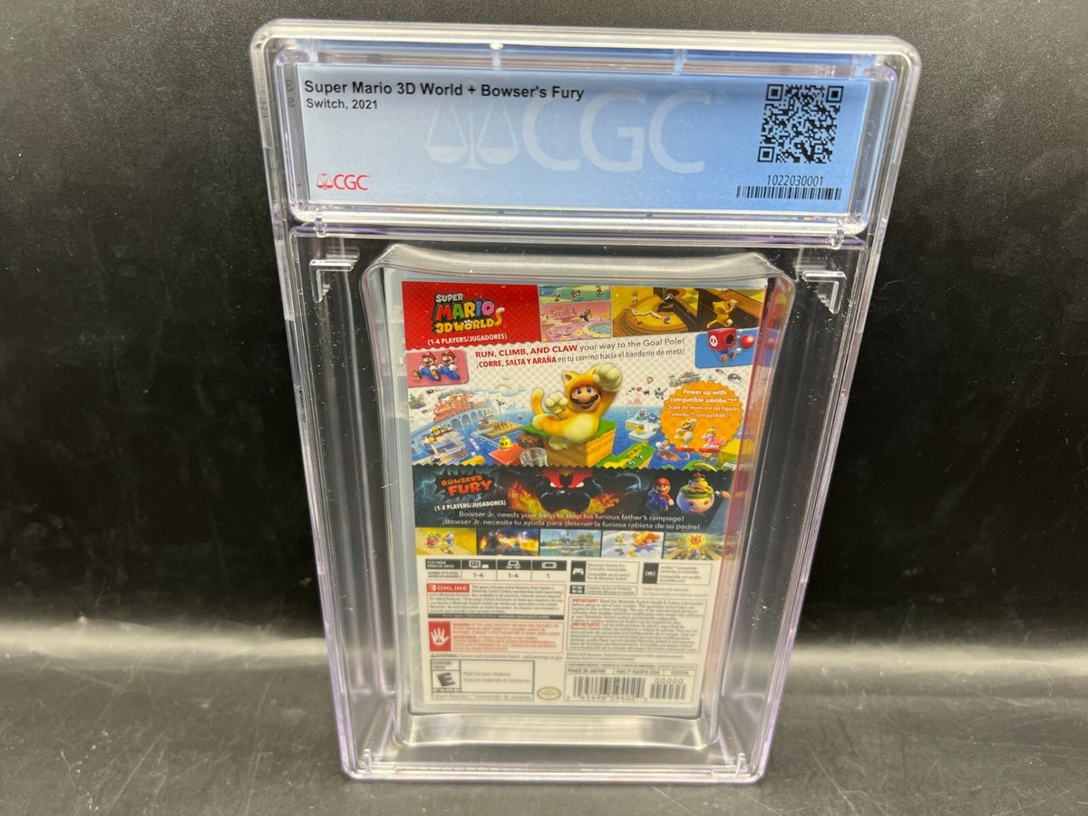 Super Mario 3D World + Bowser's Fury Nintendo Switch CGC 9.9 A++