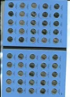 1965 - 2004 P D ROOSEVELT DIME LOT OF 77 COINS WITH FOLDER BU 2680T