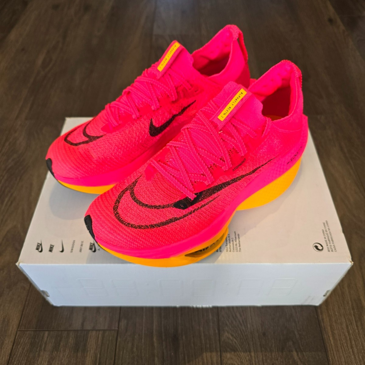 NIKE ALPHAFLY NEXT% 2 ピンク Nike Air Zoom Alphafly Next% 2 Hyper Pink Laser Orange