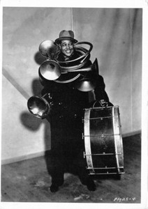 Duke Ellington 1934 African American Continental Size Postcard 4 1/4" 6"