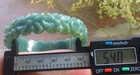 Video Certified Icy Green A JADE Jadeite Flower Bangle Bracelet 54mm 693945 AS