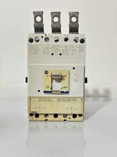 NEW Allen-Bradley 140G-J2F3-D20 Circuit Breaker 200A 3 POLE TESTED - Picture 2 of 8