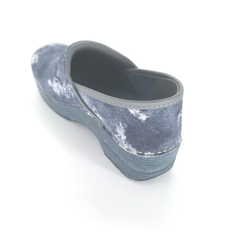 8068 Dansko Womens Professional Leather Denim Clog Size 40 EU 9.5-10 US - Image 4 of 4