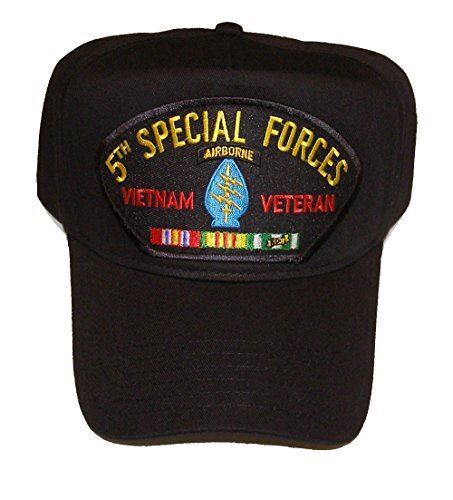 FÜNFTE 5. SPEZIALKRÄFTE GRUPPE SF VIETNAM VETERAN MÜTZE KAMPAGNE BÄNDER US-ARMEE - Bild 1 von 1