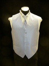 Formal Vest Full Back - Periwinkle Vest VF852