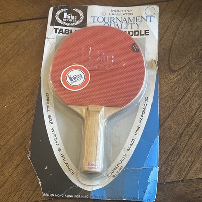 VTG 1965 Ping-Pong Tournament Quality Paddle by King Sports(Multi Ply Laminated)
