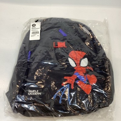 Simple Modern FL12L-SPKD-MAS-M Medium Marvel Toddler Backpack 15'' Spidey Kid