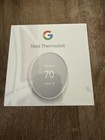 Google Nest G4CVZ Programmable Wi-Fi Thermostat - Snow- BRAND NEW IN BOX
