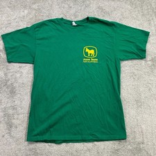 Graphic Tee, juans deere, john deere, green, Mens size Large, puerto Vallarta MX