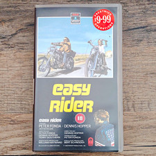 RCA/Columbia Pictures Easy Rider VHS PAL 18 (1969) Dennis Hopper Peter Fonda
