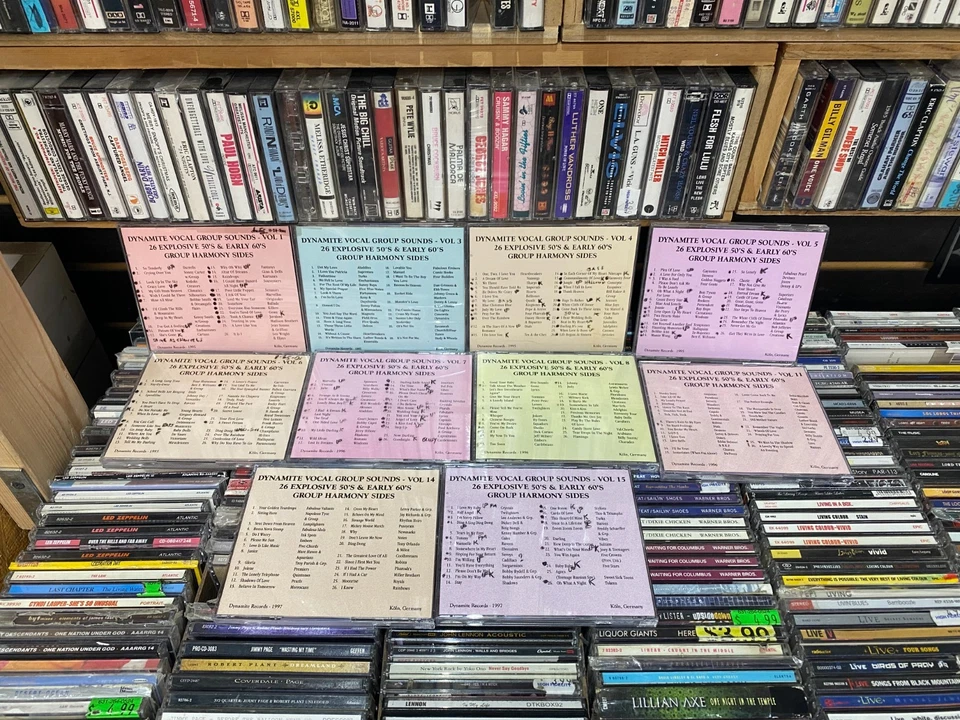 DYNAMITE GROUP SOUNDS - Lot of 10 Doo-Wop Vol.1 to 15 CDs Comps [10 CD, VG] - Image 2 of 4