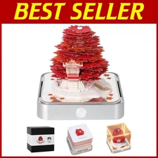 3D Art Calendar Memo Pad 2026 - Maple Tree Sticky Note